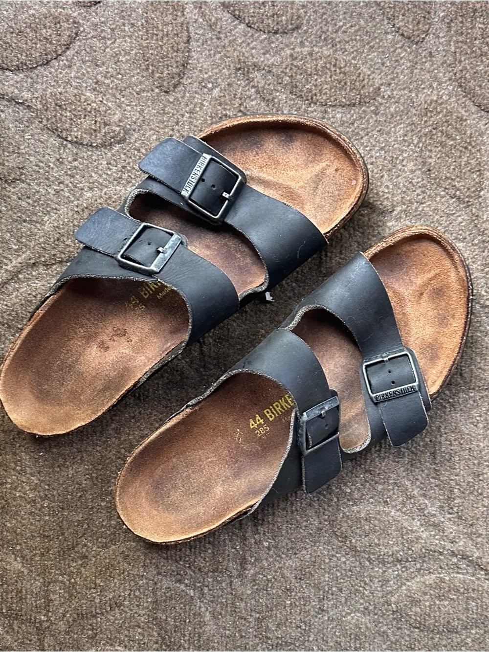 Men’s Birkenstock Arizona Oiled Black Leather Size 44 (11) - Picture 5 of 10